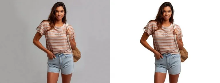 Product image with professionally retouched background for clean presentation