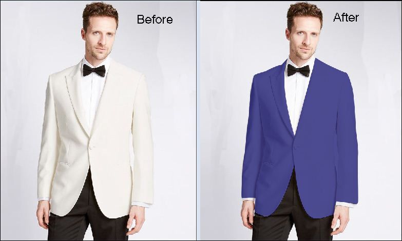 How to Change Dress Color in Photoshop - Cut Out House