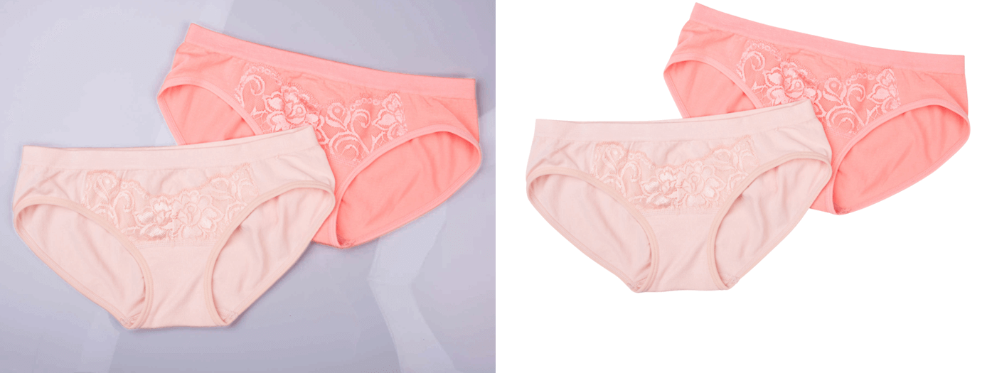 Image Editing for underwear
