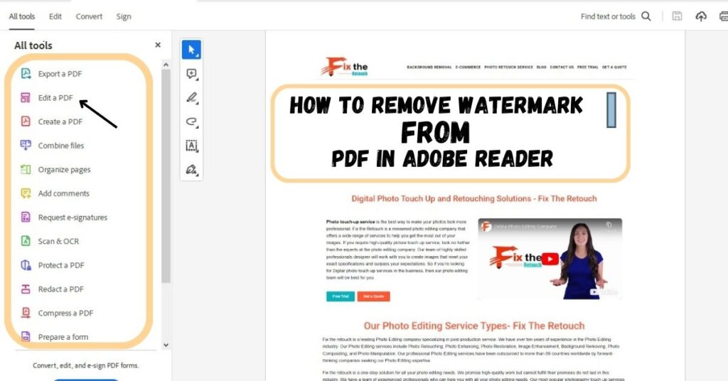 How To Remove Watermark From Pdf In Adobe Reader