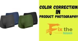 Applying color correction to enhance product photos