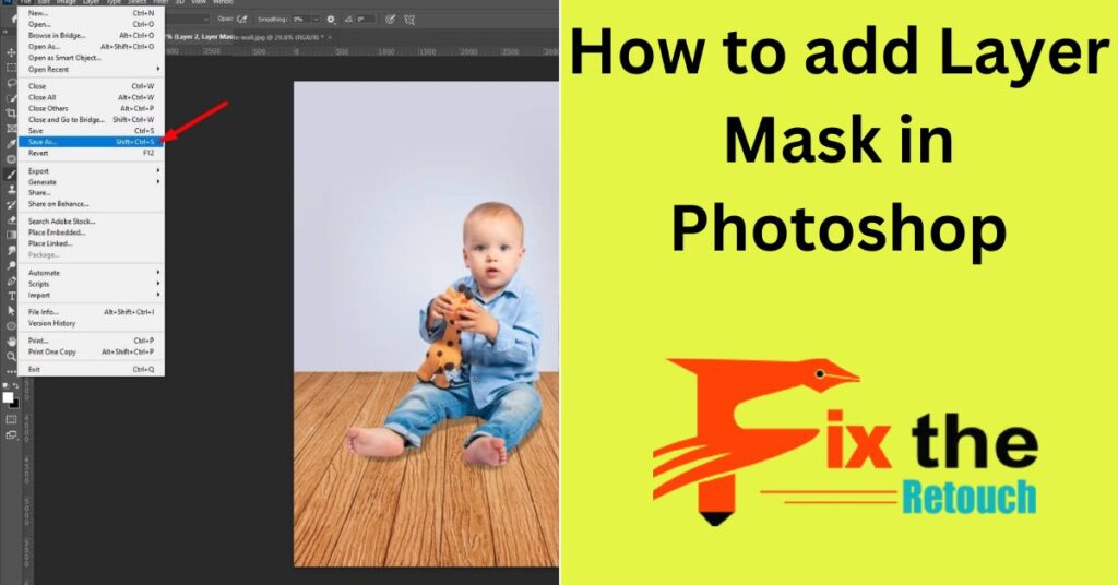 How to add Layer Mask in Photoshop