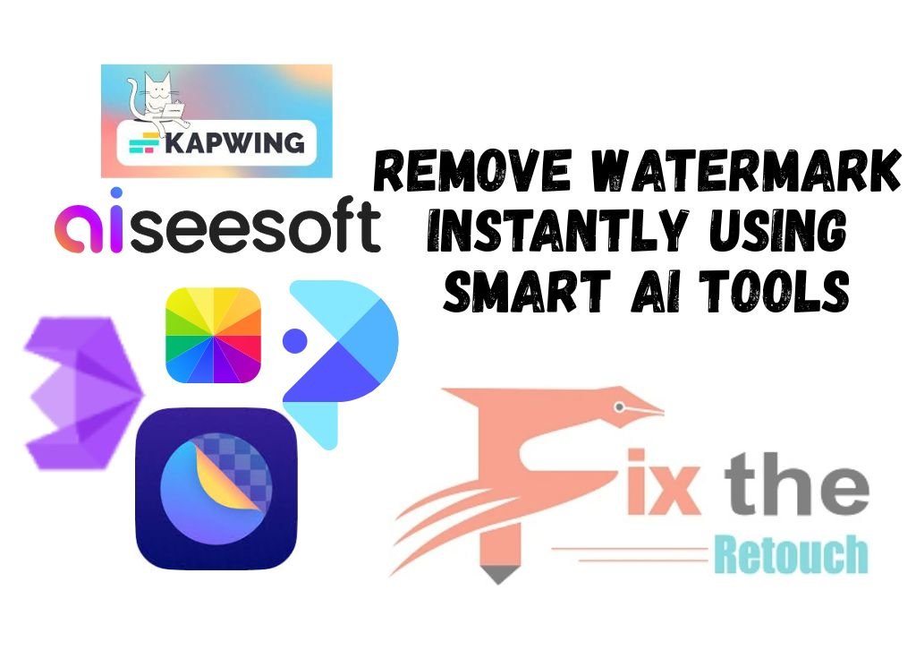 Smart AI Tools in Remove Watermarks